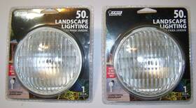 Feit Electric 017801986945 Lot Of 2 50w Landscape Lighting 12v Par36 Floodlamp