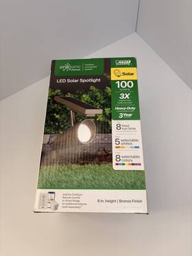 Slmetal01 Feit Electric Onesync Landscape Bronze Solar Led Spotlight 100 Lumens. I Have A Lot