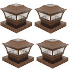 Fhuquioxzu Hampton Bay Pack Bronze Aluminum Solar Post 752418028137