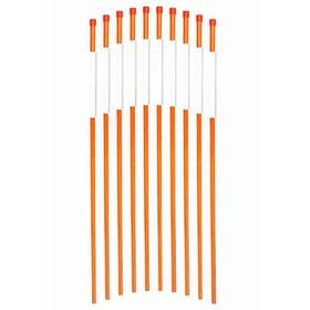 Fibermarker 765066455712 48 Inch Solid Driveway Stakes Reflectors Snow Poles 5/16 25-pack