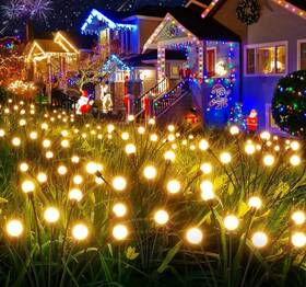 1436 Firefly 403082286971 Solar Light Garden Waterproof Swaying Lamp Outdoor Landscape Lawn #1436