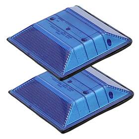 Rpmbl-2 Firehosedirect 2 Pack Blue Reflective Road Driveway Marker - Fire Hydrant Pavement Markers