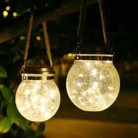Frdvegd 742773903521 Hanging Solar Lantern Decorative Outdoor Waterproof Light For Garden Yard Law