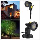 Fth461844 Christmas Led Moving Snowflake Landscape Laser Projector Lamp Garden Light