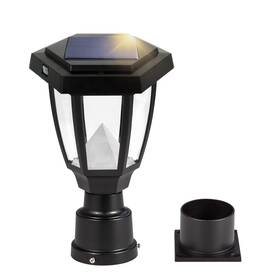 Fudesy 714133138416 Led Outdoor Solar Post Light Waterproof Fence Lights Powered Pla