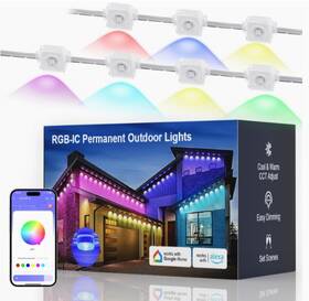 Ugl24071202 Fussion Permanent Outdoor Lights For House 100ft Ip68 Waterproof Outside