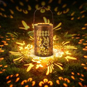 Ugl25030301 Fussion Hummingbird Solar Lanterns Outdoor Waterproof Garden Decor Birthday Gifts For