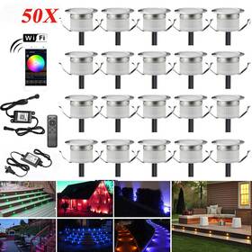 D31-rgbw Fvtled 50x 31mm Low Voltage Lights Rgbww Wifi Fence Led Step Stair Deck Plinth