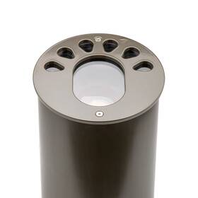 Kg3ledbz Fx Luminaire Kg 3led In-ground Well Light In Bronze