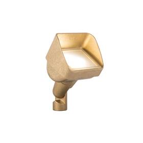 Fx Luminaire Lc3ledbs - Lc Wall Wash 3led 2700k 4.5va In Natural Brass