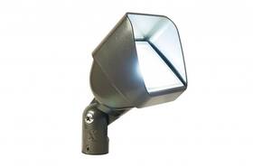 Lc6ledbz Fx Luminaire Lc Series 6led Up Light In Bronze Metallic