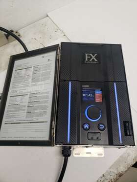 Lux-150-ss Fx Luminaire Lux150ss Luxor Zd-zdc 150 Watt Controller Zoning Diming And Color