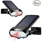 Fxvandengm17double Flood Security Lights Solar 605826655474