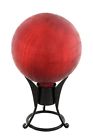 G6-rd-c Achla Gazing Ball Red Crackle 719908315733