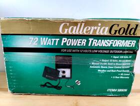 580696 Galleria Gold 580829 Cb721 - 72 Watt Landscape Power Transformer #580696 Dusk To Dawn