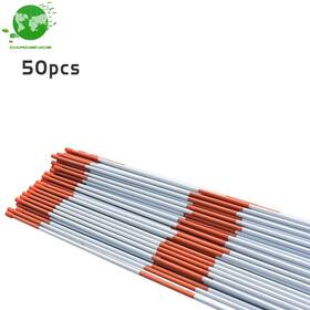 526890 Gardenice 50 Pcs 6ft Reflective Markers 5/16 Inch Clearly Marking Landscape Walkway Lights