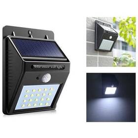 Gator Tech 852714152691 Solar Power 320 Led Pir Motion Sensor Outdoor Security Garden Wall Lamp Light