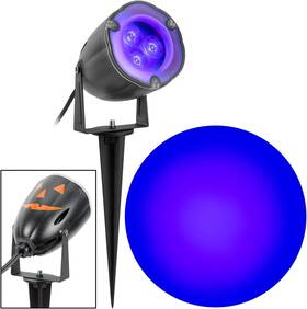 223879g Gemmy Black Light Halloween Led Spotlight Outdoor Landscape Lighting