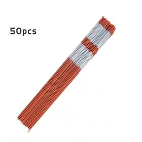 Ign1078784 Genrics 6feet Long Driveway Markers Snow Stakes Orange Reflective 5/16 Inch Diameter