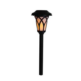 Gerson 715833523274 13.5 Inch Black And White Diamond Led Battery Operated Indoor/outdoor Lantern
