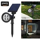 Gg58714 Gadgets Galaxy Solar Spotlights Adjustable Waterproof Outdoor Security Lighti