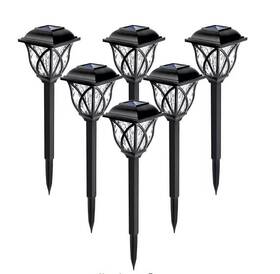 Fxd-6 Gigalumi 008678254466 Outdoor Solar Lights 6-pack - Warm White