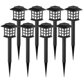 B084z3j1kc Gigalumi Solar Outdoor Lights 8 Pack Led Waterproof