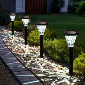 B0cgx278jj Gigalumi 8-pack Solar Outdoor Lights Waterproof Garden Pathway Patio Lawn Decor