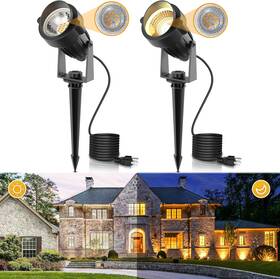 A-gk-sd001-02-2n Gk Lighting Lohas Landscape Spot Lights Outdoor 5w Dusk To Dawn Led Spotl
