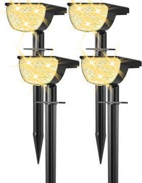 Ip65 Gkgg 313100282291 Solar Lights Outdoor Waterproof 76 Led 3 Lighting Modes Spot