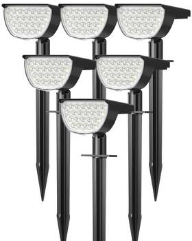 Ip65 Gkgg 850074232209 Solar Lights Outdoor Waterproof 76 Led 3 Lighting Modes Spot