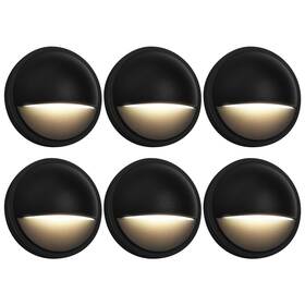 Gkolda2w12v30kab Gkoled 6-pack Low Voltage Led Deck Lights Landscape Stair Railing Light Fixture 2w