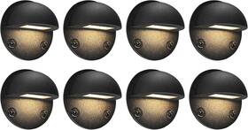 Gkoldh1w12v30kab Gkoled 8-pack Low Voltage Led Deck Lights Mini Size Eyelid Step With 0.8