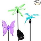 Gl-01 Gl-01-new Oxyled Solar Garden Lights Pack Stake Light Hummingbird Butterfly