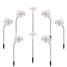 Gl-12555 Homeviro Diamond Shape Solar Pathway Lights Bright Outdoor 642390924117