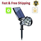 Gl-13158 Hoont Led Solar Spot Light Powered Outdoor Garden Driveway Lawn