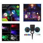 Gl10766 Solar Powered Spotlight Leds Adjustable Landscape Lighting Party 607376420625