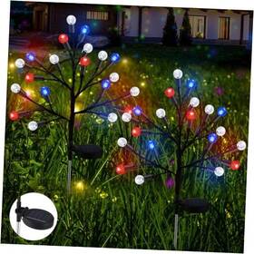 Jei-glooglitter-1599 Glooglitter Pcs Solar 4th Of July Outdoor Lights Waterproof Patriotic 2