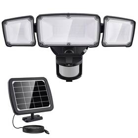 Eee-sl-n934dc-bk Glorious-lite Led Solar Security Lights Motion Sensor Light Outdoor 1600lm