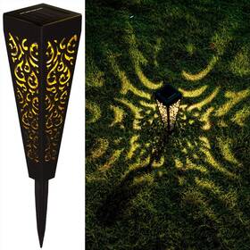 Go2garden 602168228670 6pcs Solar Pathway Garden Lights Outdoor Decorative Stakes Waterproof Led La