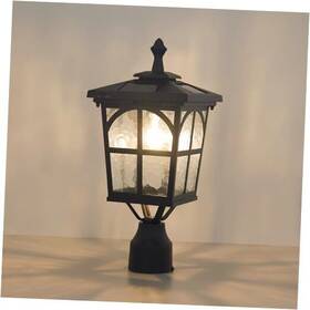 Wg4335sq-a Godawn Solar Lamp Post Light Outdoor Dusk To Dawn Waterproof 3-inch Aluminum