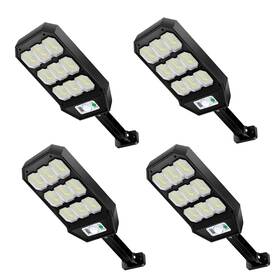 Ip65 Godorio 445034643626 Solar Street Lights Outdoor 4 Pack 279 Parking Lot W