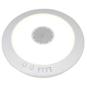 Ip65 Good Earth Lighting 755284018721 Led Indoor/outdoor Rechargeable Bluetooth Speaker Light - White 4000k