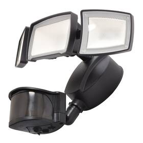 Se1095-bp2-02lf0-g Good Earth Lighting Three-head 2n1 Led Motion Security And Area Light - Bright White 50 000