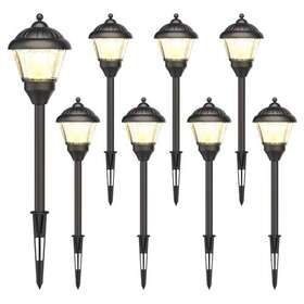 Goodsmann 432292773300 Pathway Lights 1.5w Led 8pk Outdoor Low Voltage Landscape Lighting