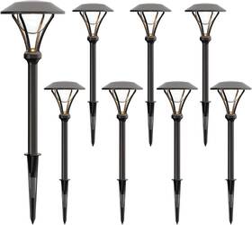 Goodsmann 445015327392 Landscape Lighting Low Voltage Path Lights 1 Watt Led 60 Lumens Landsc