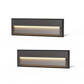 9127-24103-v Goodsmann Low Voltage Step Lights 10.6 Inch Outdoor 12v Ac Landscape Stair Li