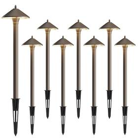 9920-9103-08 Goodsmann Landscape Lighting Outdoor Low Voltage Kits 8pk