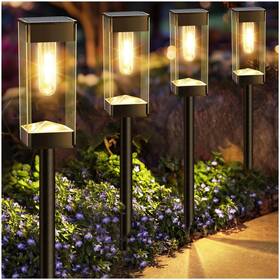 B0c2pnlfm1 Gorrzai Solar Pathway Lights Outdoor Waterproof Led Landscape Lighting 8-pack