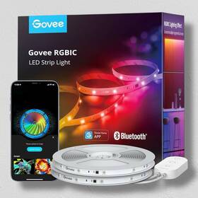 H617e Govee Rgbic Led Strip Lights 65.6ft Smart For Bedroom Bluetooth